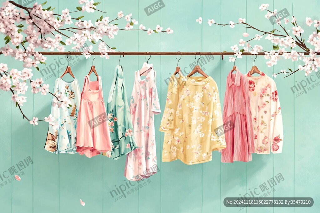 晾衣架生活場(chǎng)景飾品