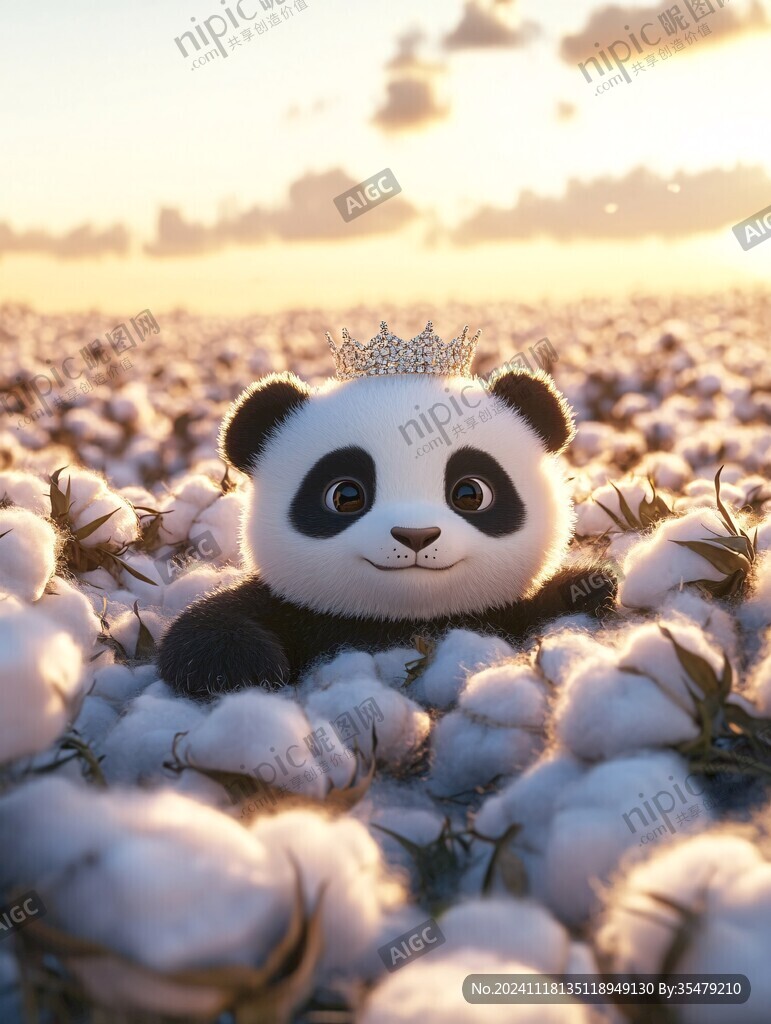 高清卡通熊貓