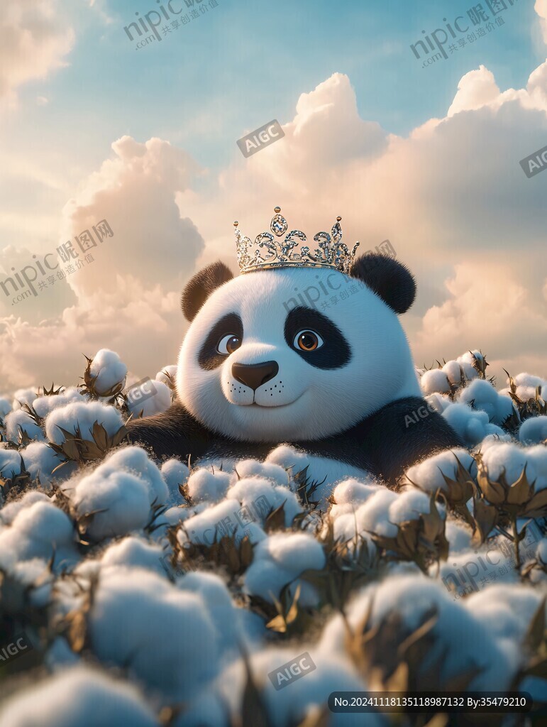高清卡通熊貓