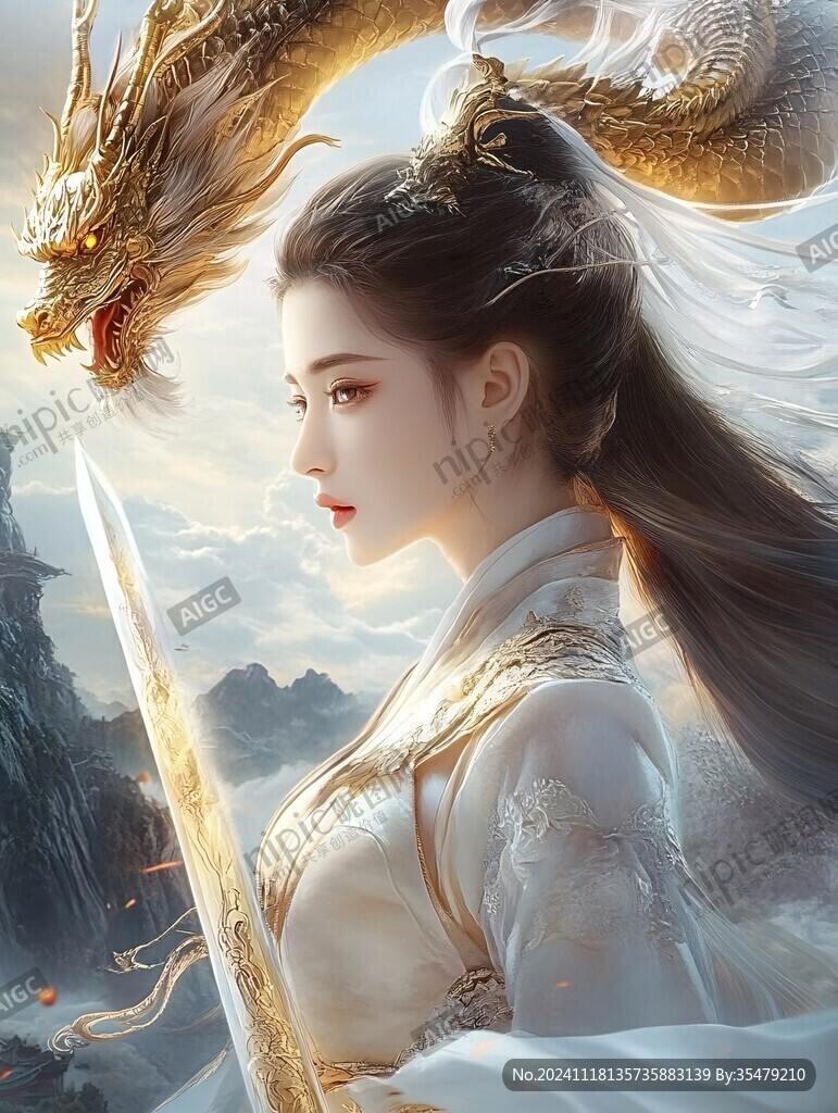 古風龍女ip