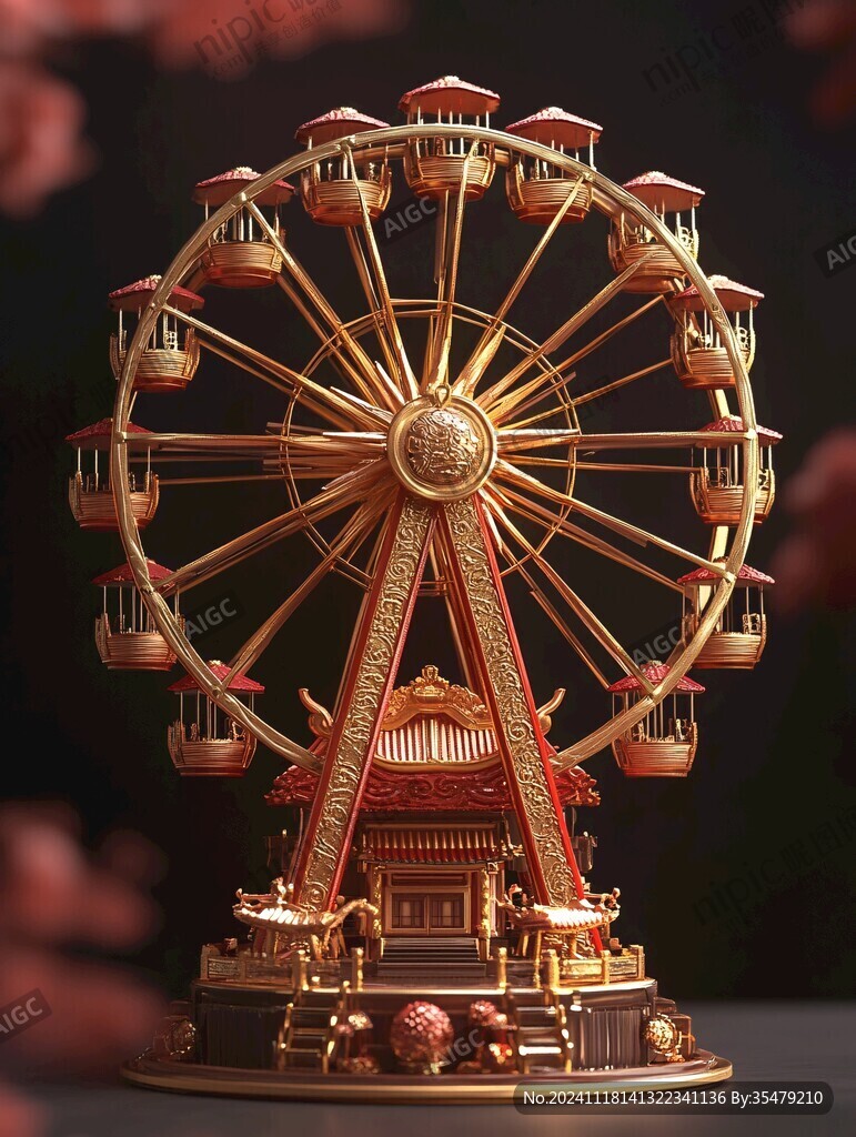 摩天輪模型