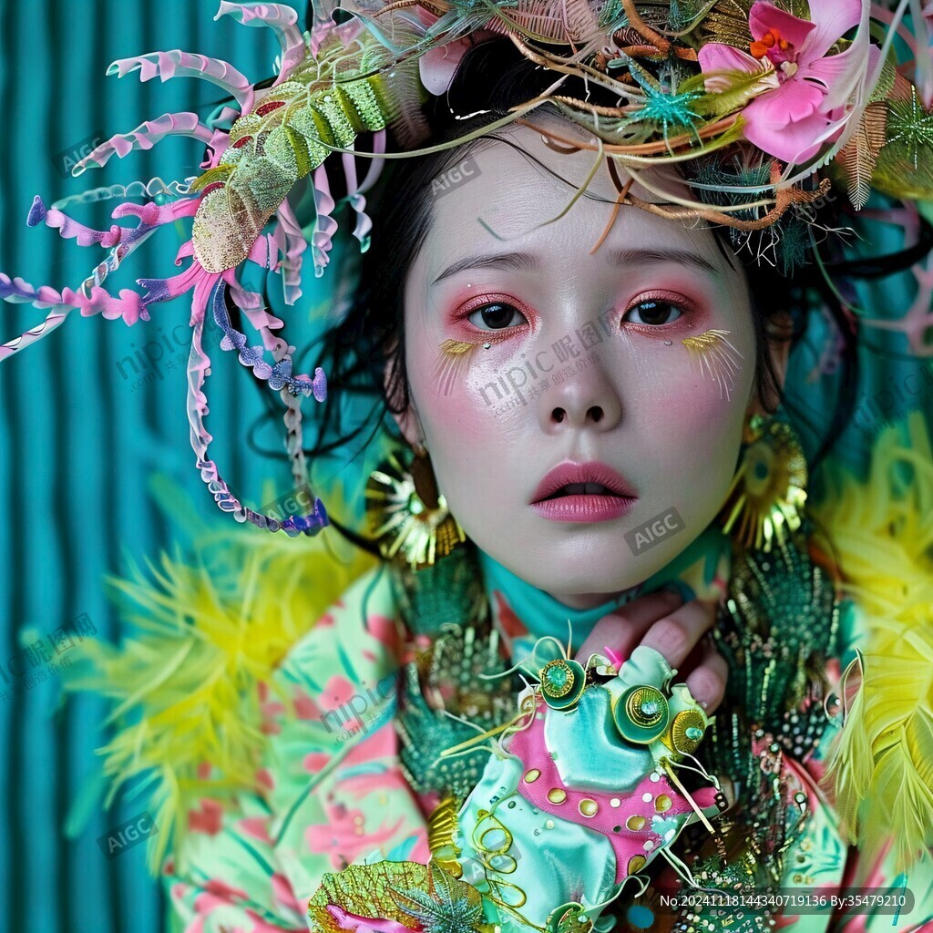 非物質(zhì)文化化妝妝容