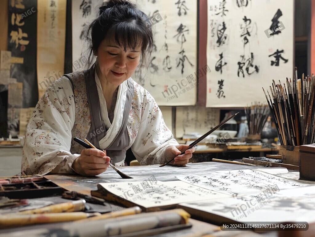 毛筆館
