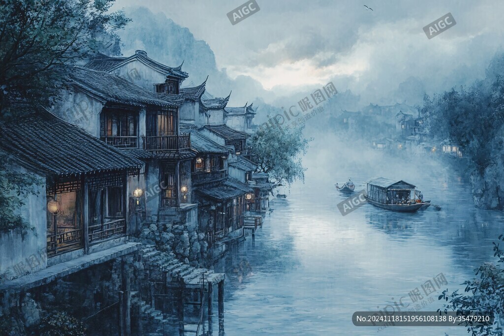 唯美浪漫江南水鄉(xiāng)風情