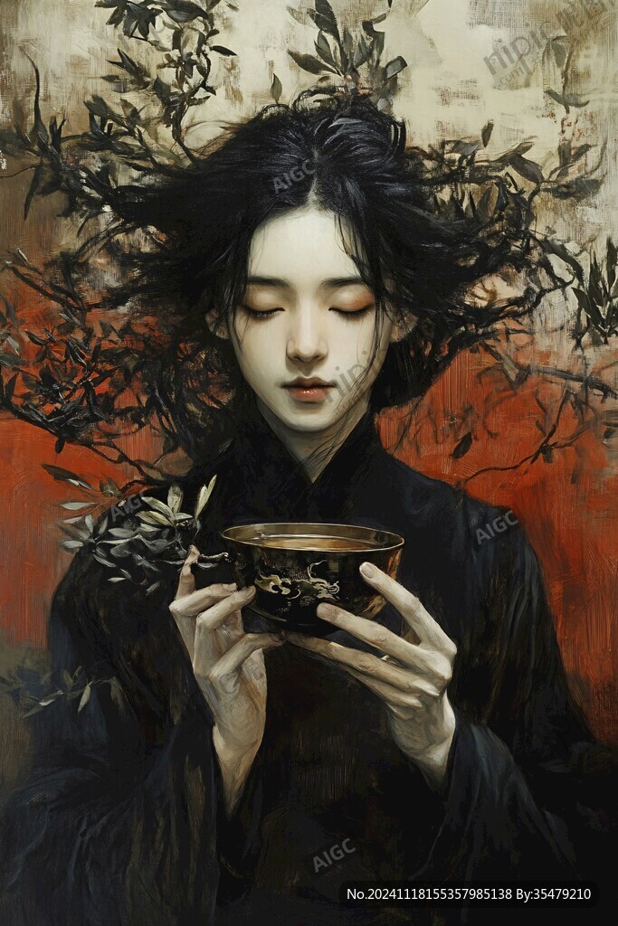 插畫人像
