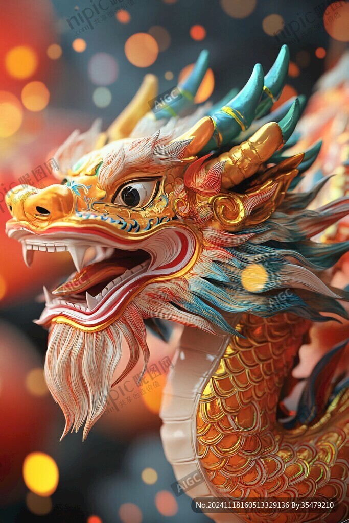 龍年包裝插畫