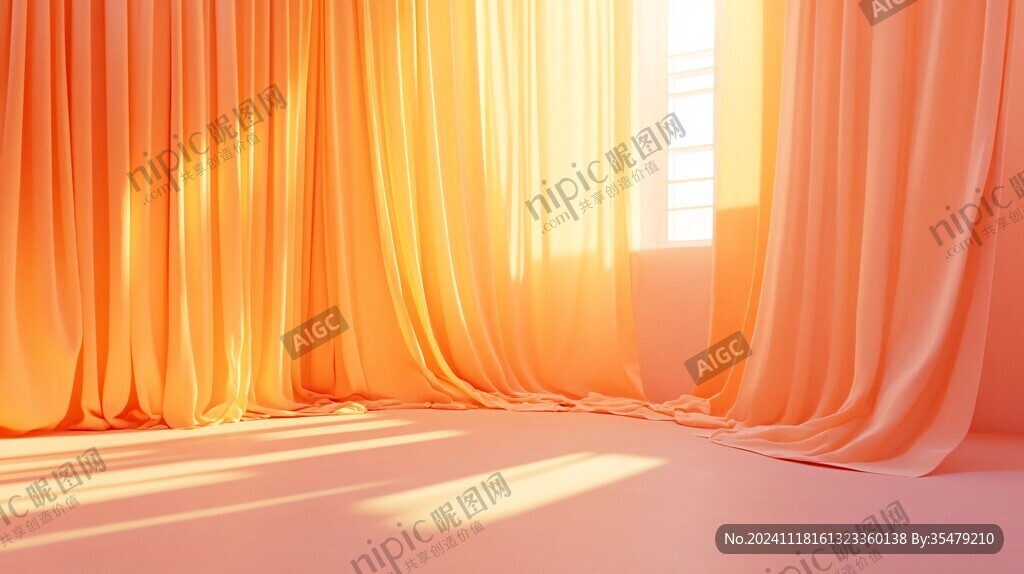 3d窗簾場景