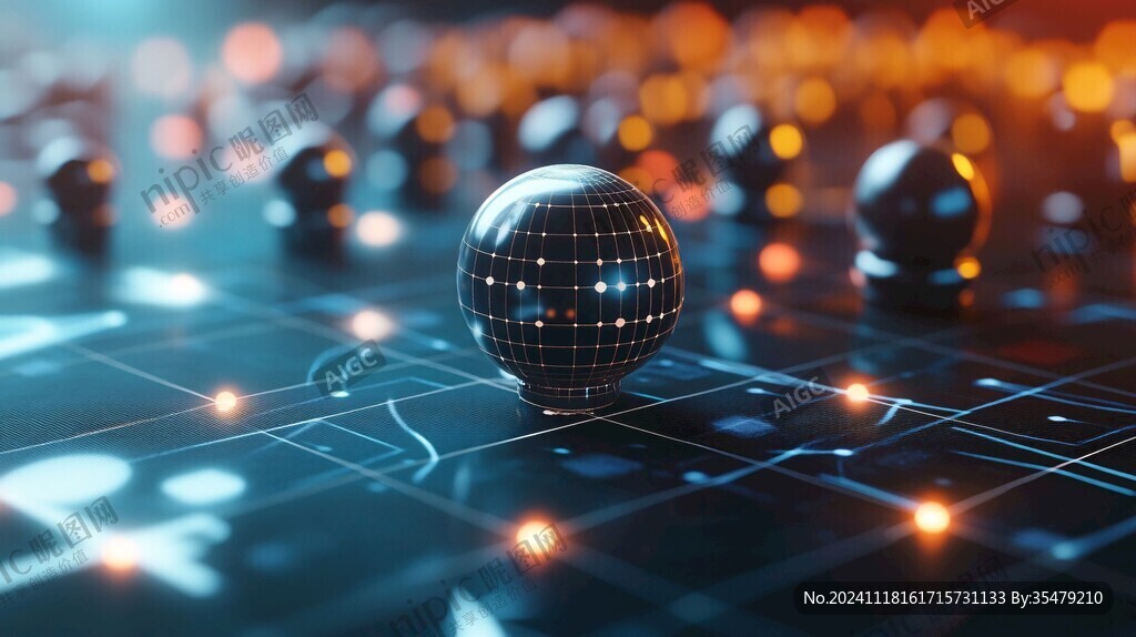 3d微軟科技背景