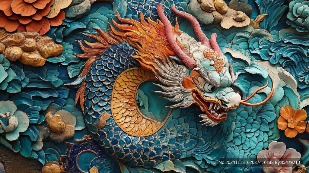 龍年系列包裝插畫