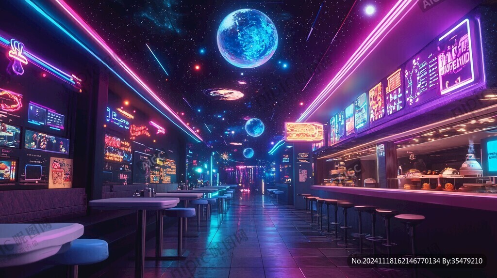 霓虹燈餐廳
