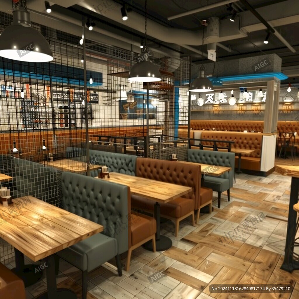 快餐廳軟裝