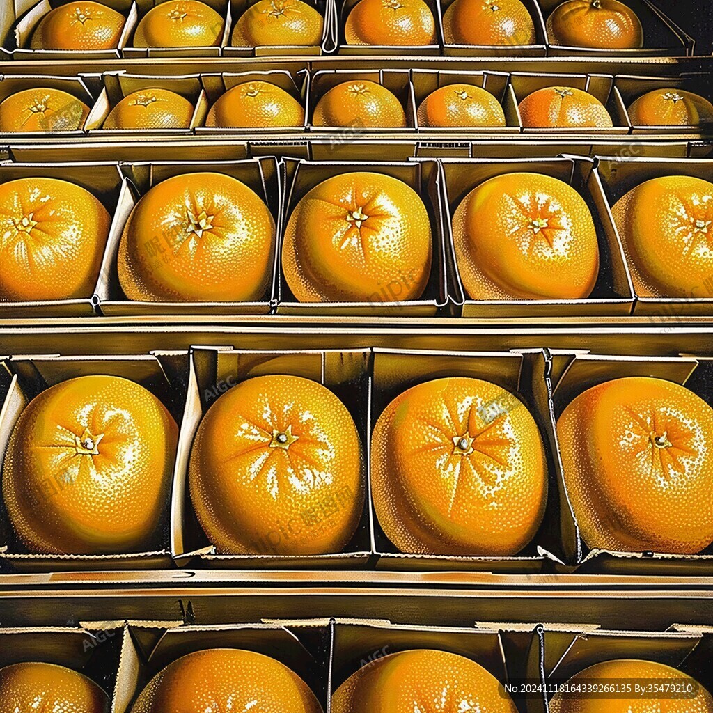 一箱脆柿