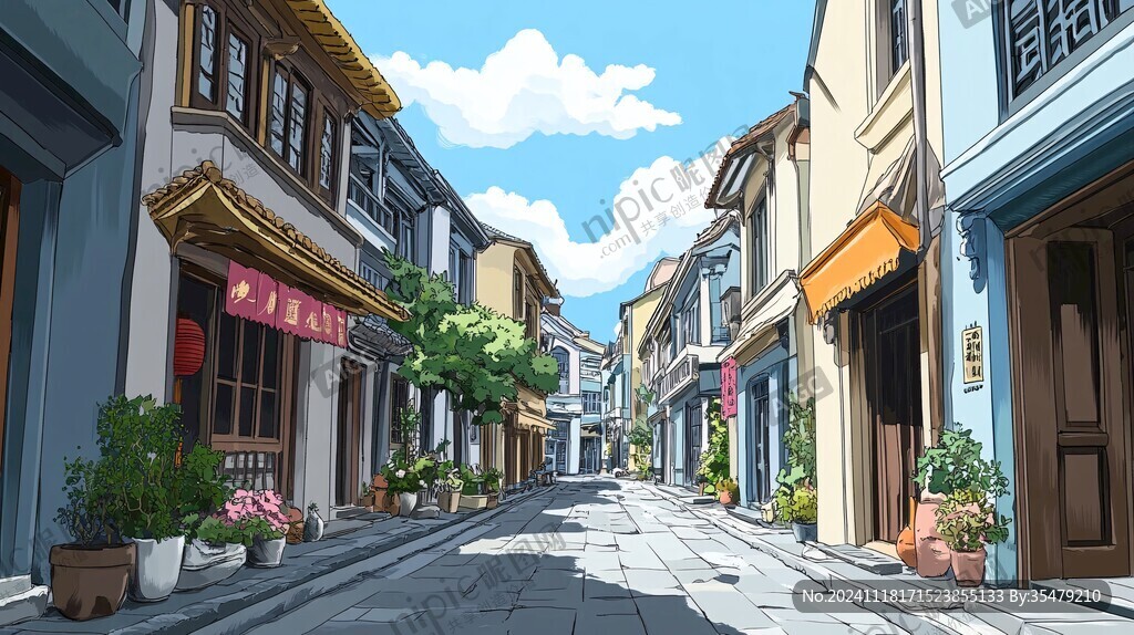 南后街插畫