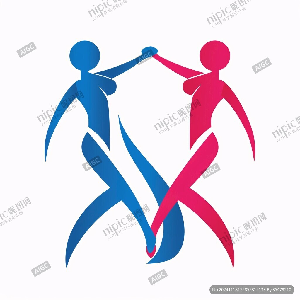人物團結logo