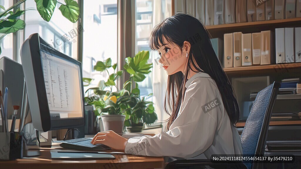 居家的女生