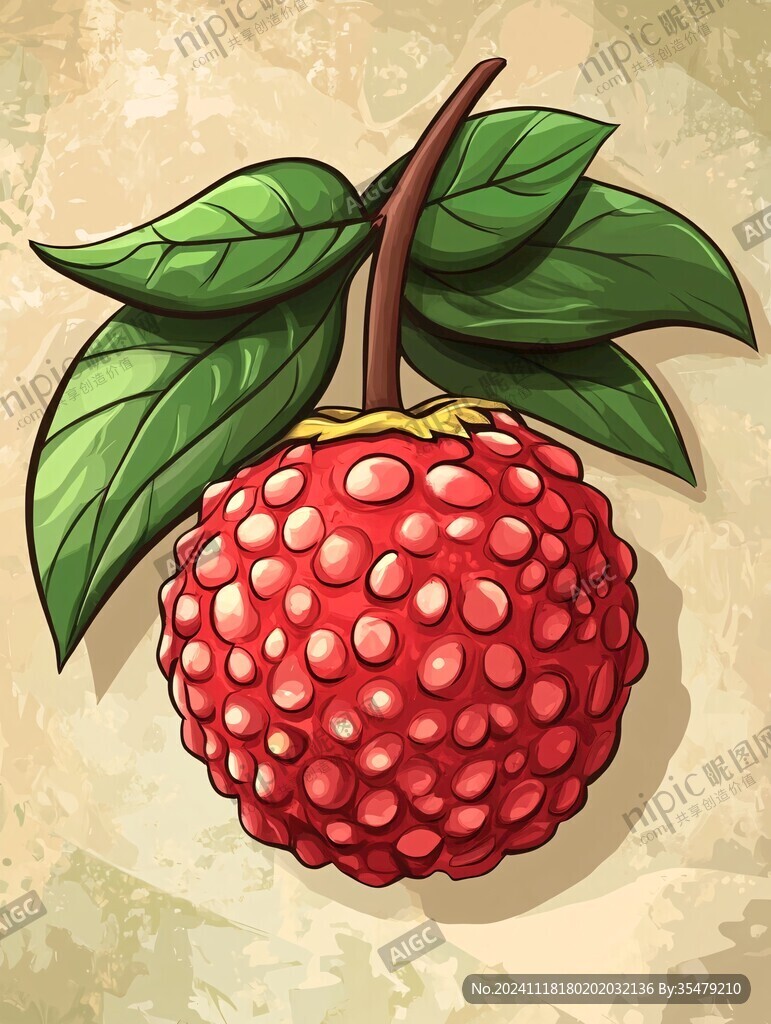 樹莓插畫