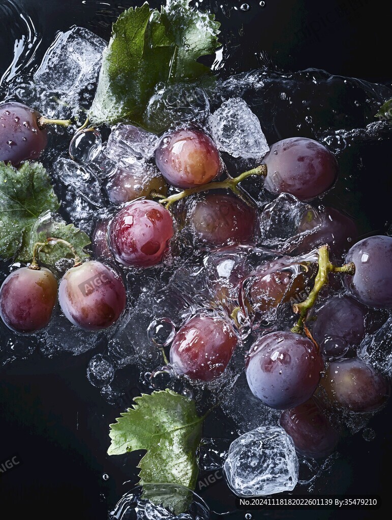 水珠紅提