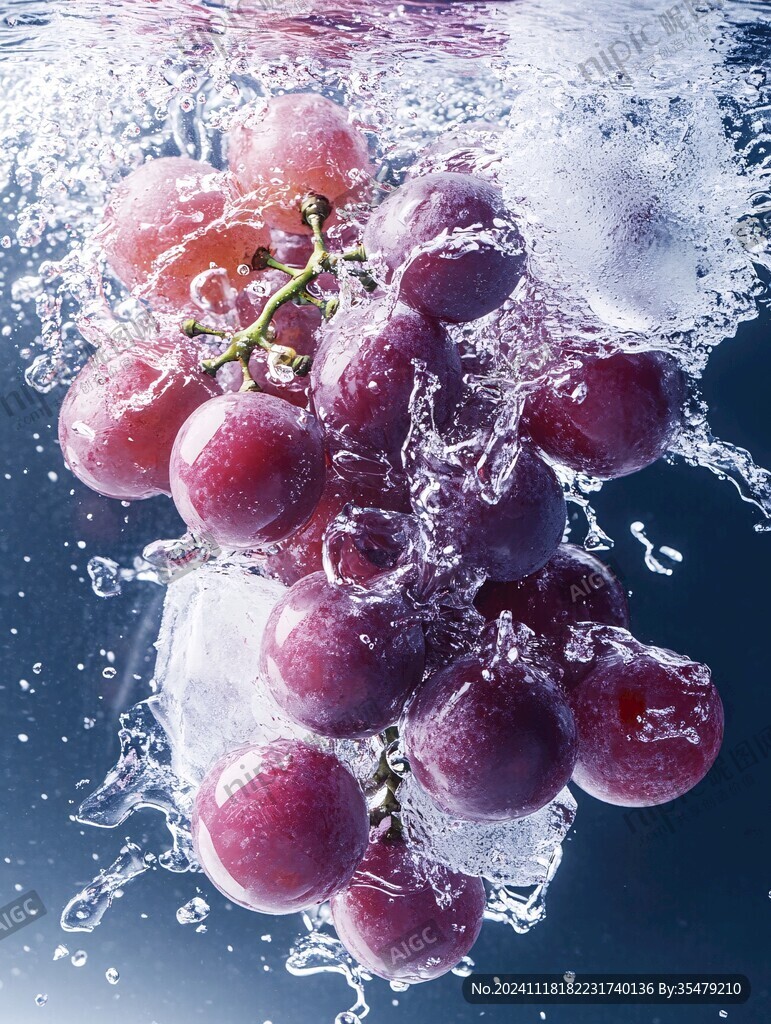 水珠紅提