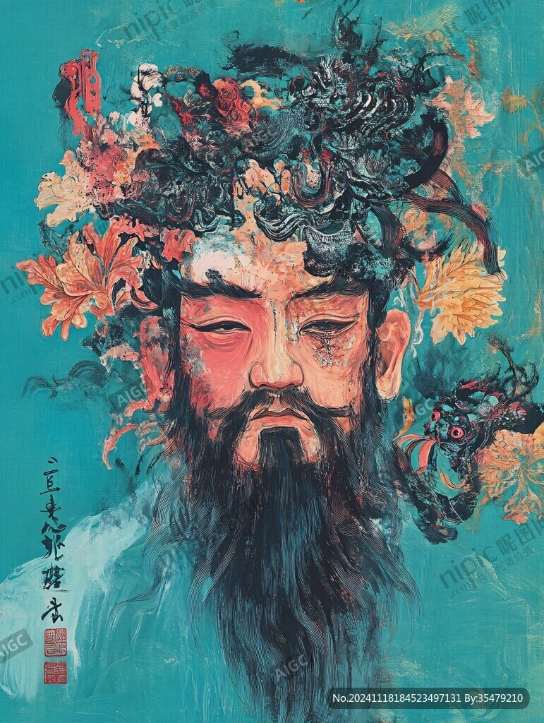 方士升仙漢畫像