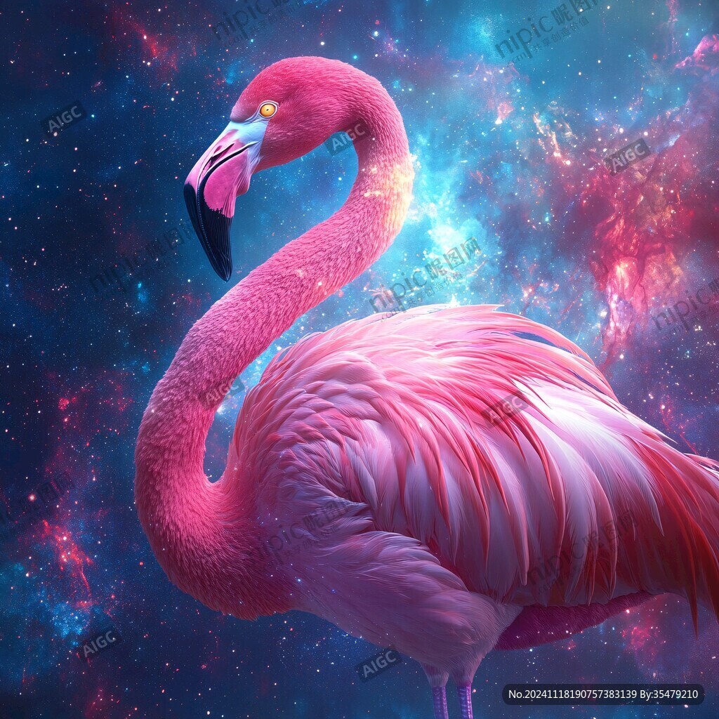 唯美火烈鳥