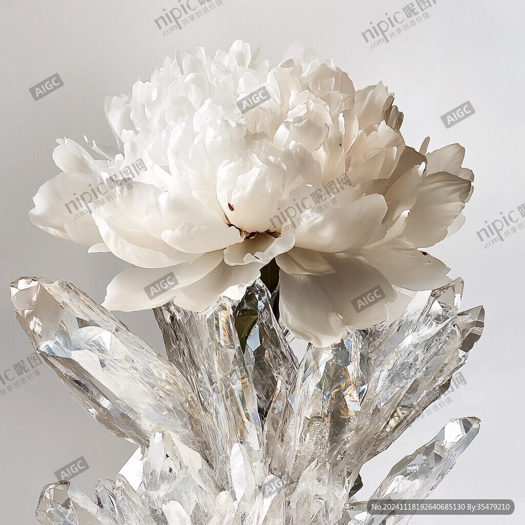 古代水晶蓮花