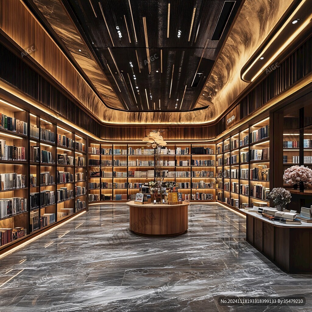 現(xiàn)代書店書店內(nèi)景