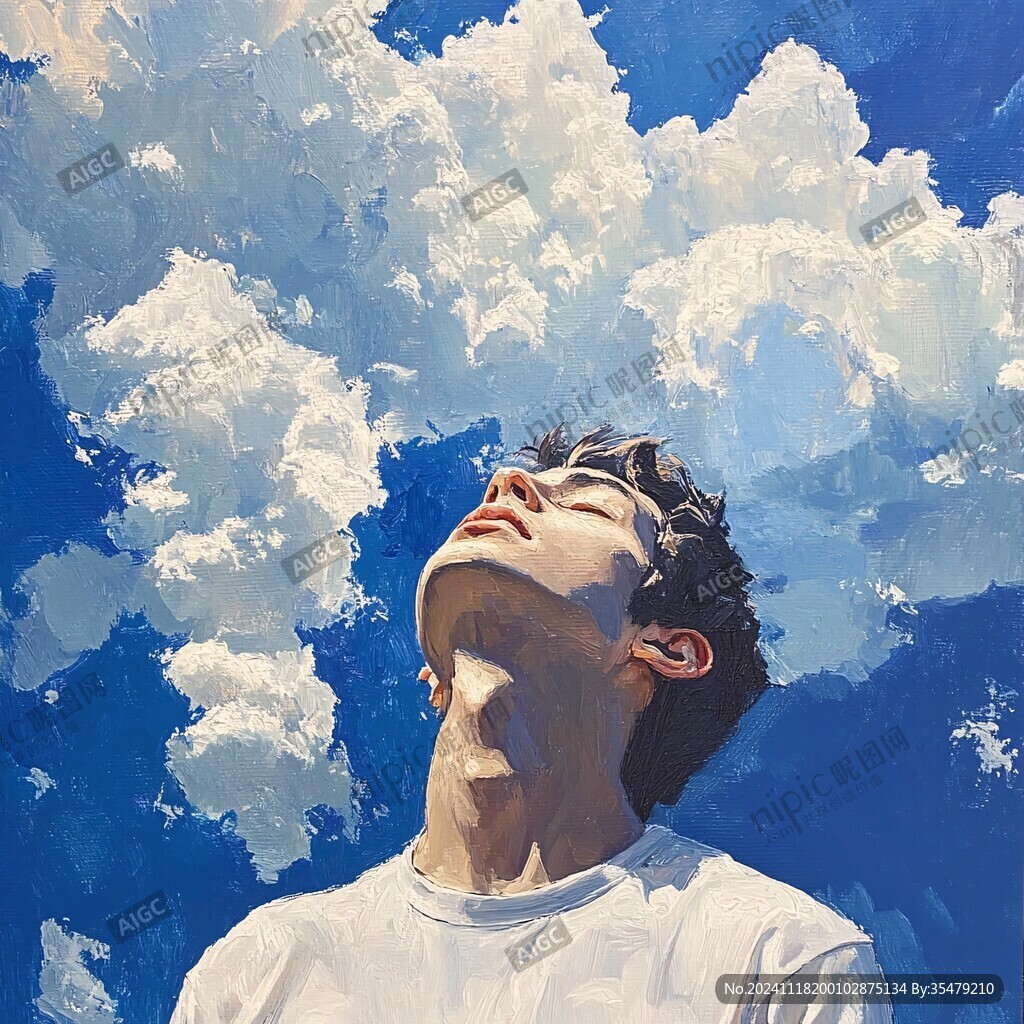 手繪追光的少年