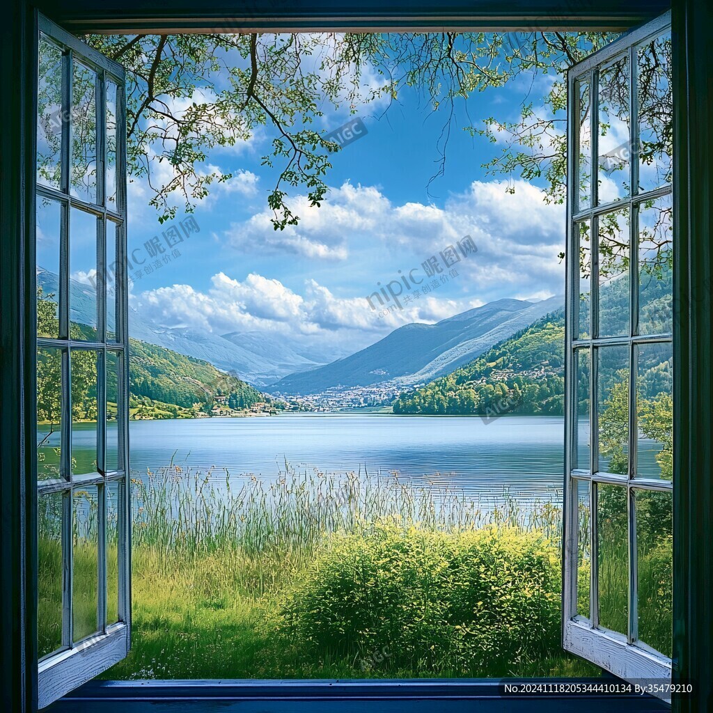 3d窗外美景