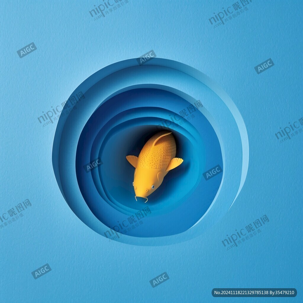 禪境極簡魚