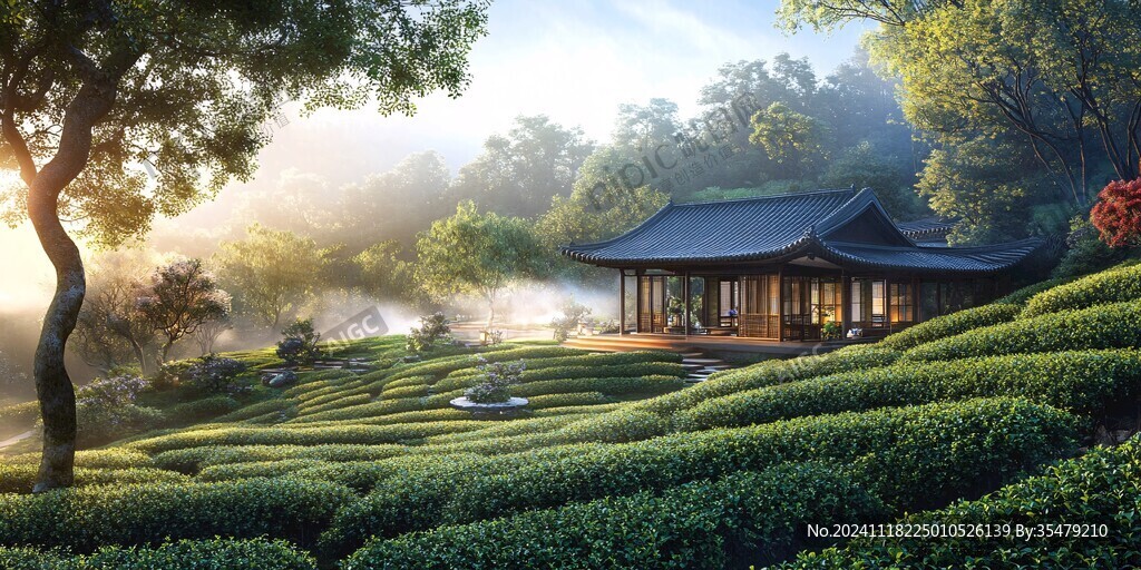 茶園效果圖