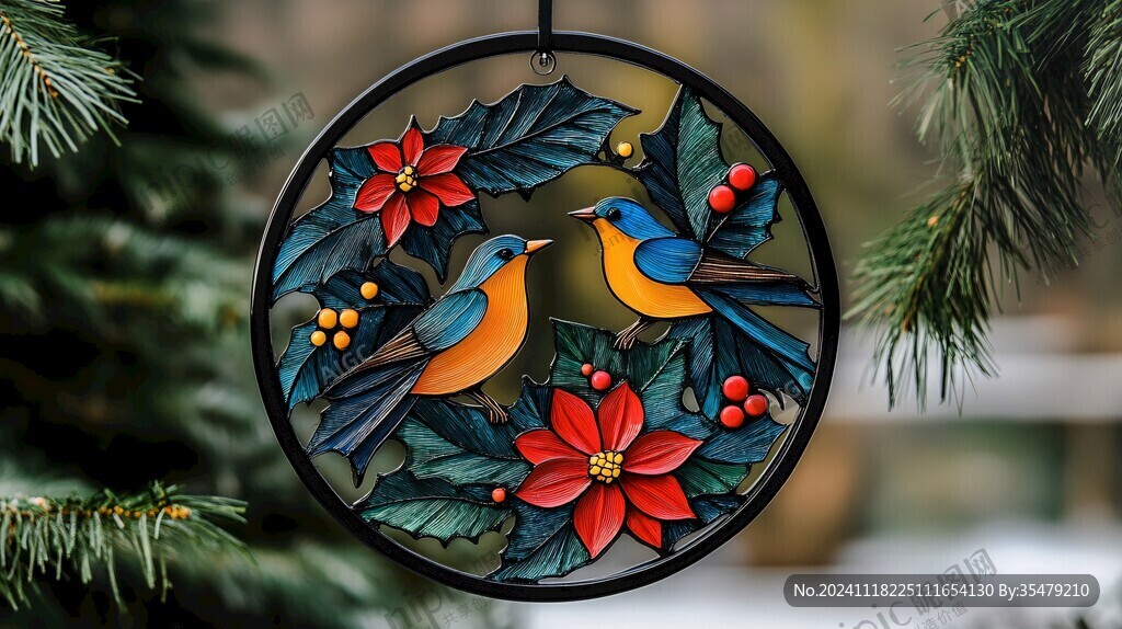 相思鳥插畫