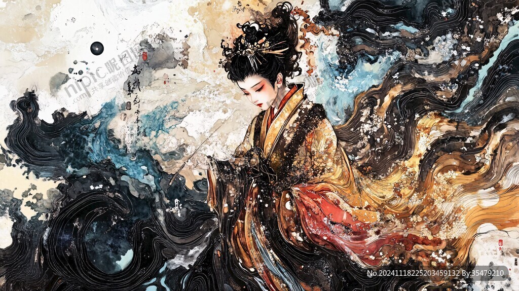 山海經(jīng)系列插畫