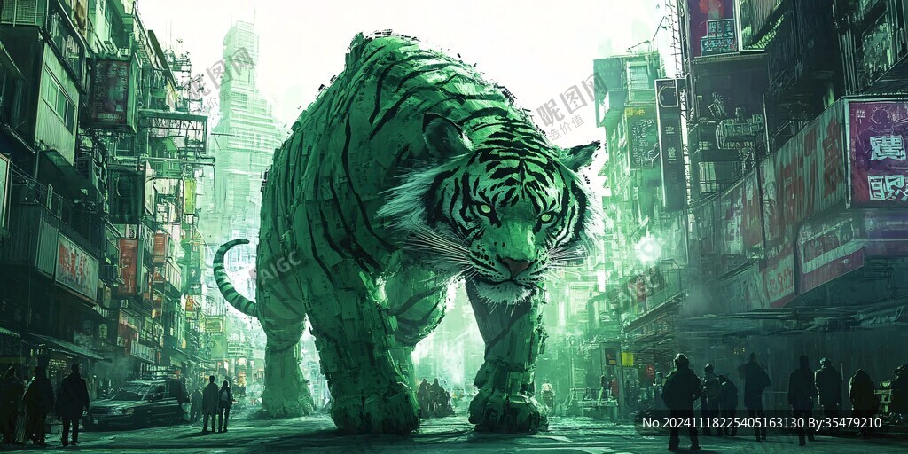 潮流虎原創(chuàng)形象