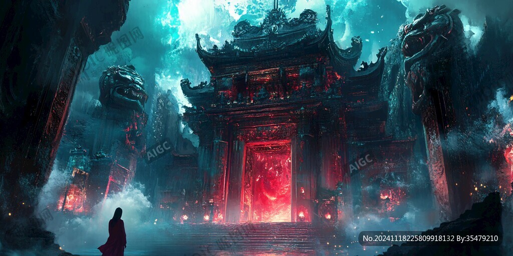 陰間地府鬼城場景