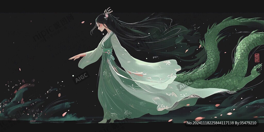 蛇女插畫