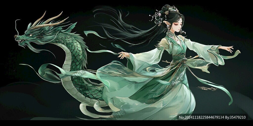 古風(fēng)龍女ip