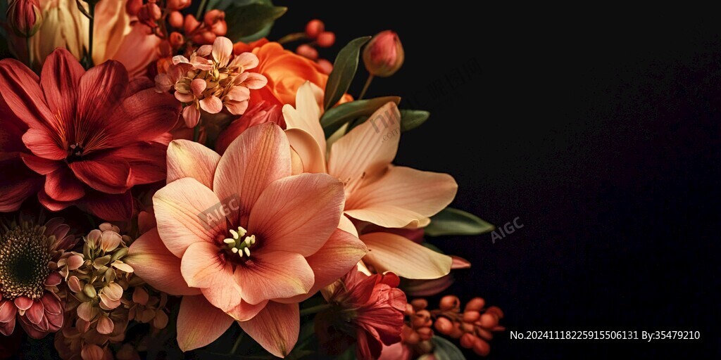 3d立體唯美花卉