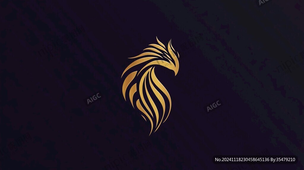 鳳凰形體標志