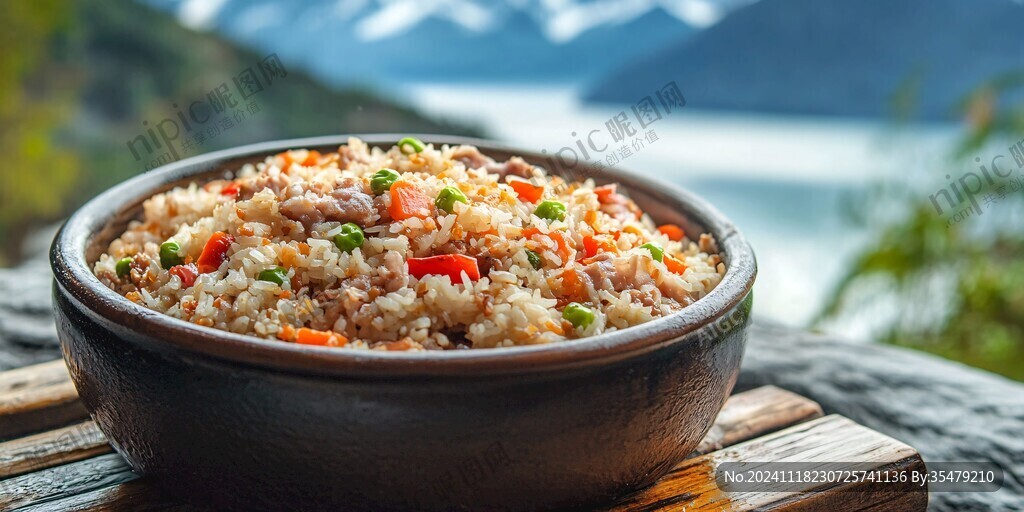 木桶醬油炒飯食品食譜