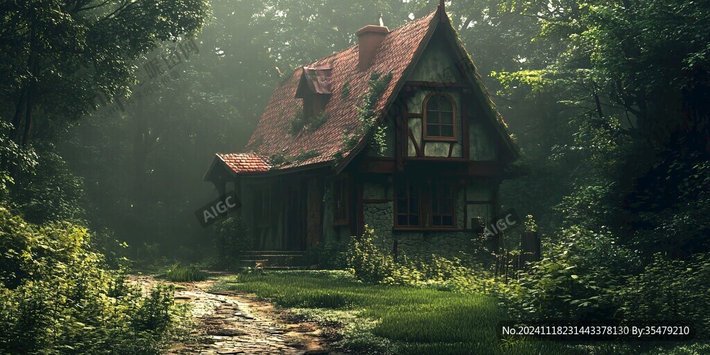 歐式森林小屋