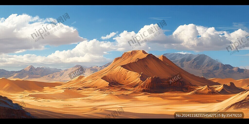 大漠自然風景