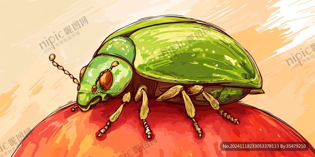 硒砂瓜插畫(huà)