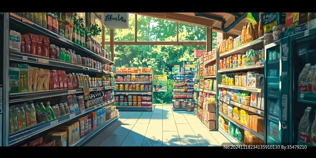 便利店內景