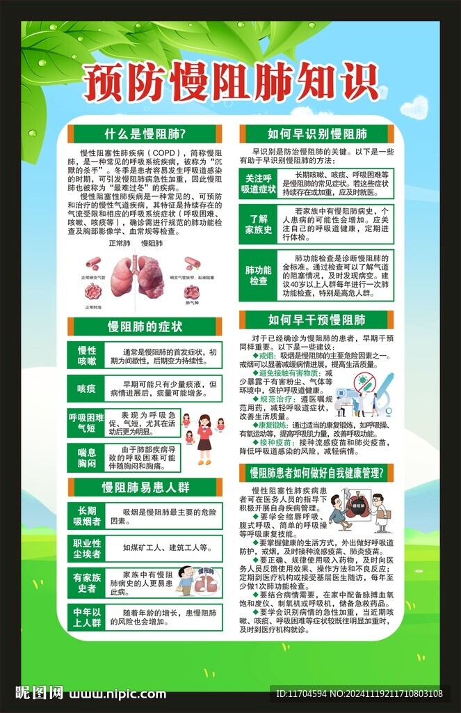 世界慢肺阻日海報(bào)
