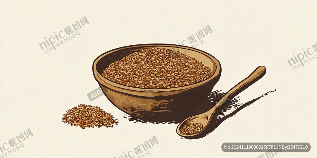 苦蕎插畫