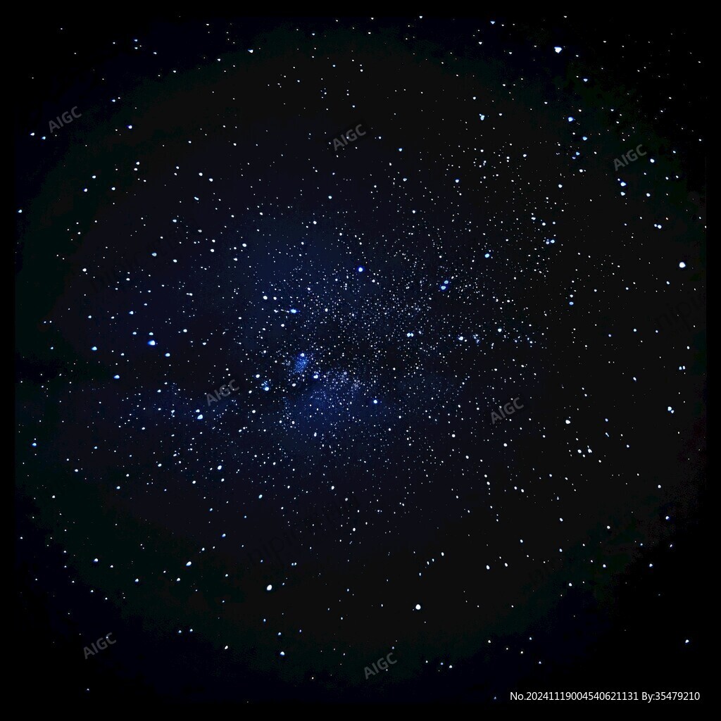 深藍(lán)色星光點(diǎn)點(diǎn)