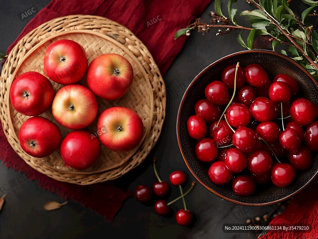 紅色水果高清圖