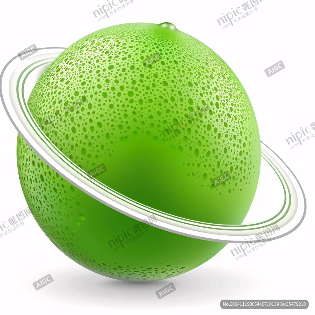 星球橢圓形素材