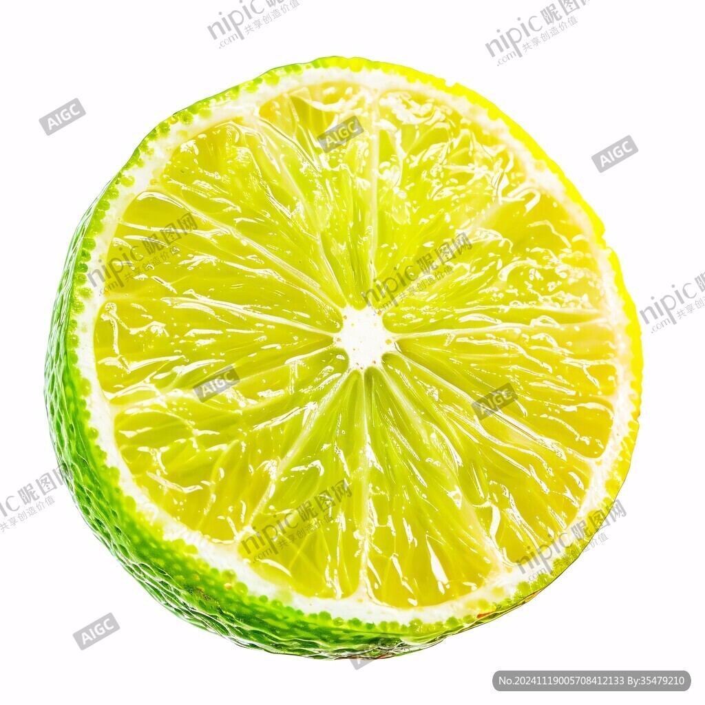 小青檸白底圖