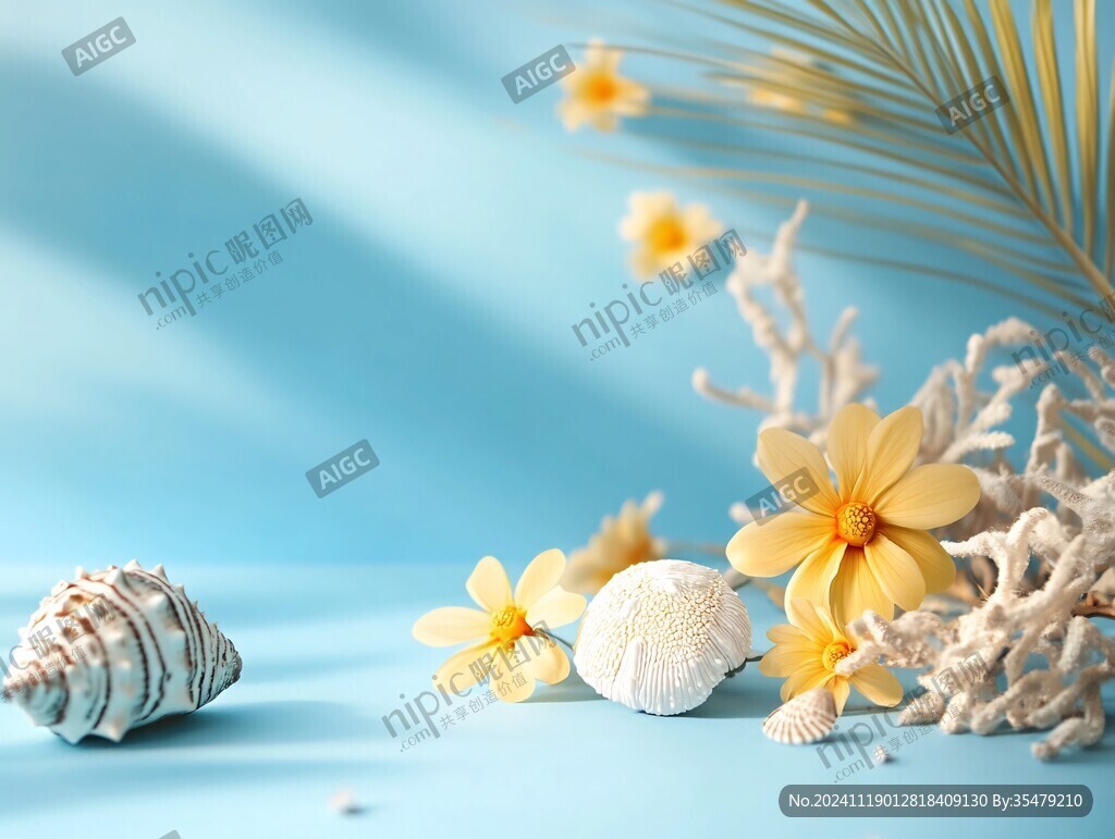 溫馨海洋貝殼